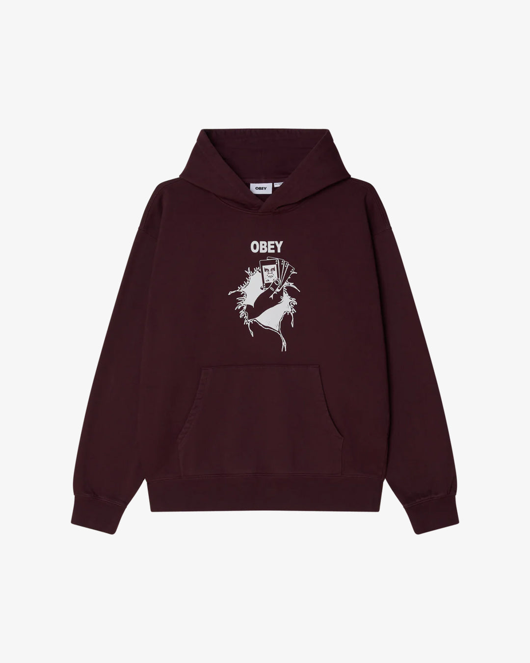 Obey Bad Seeds Faded Pullover Hood