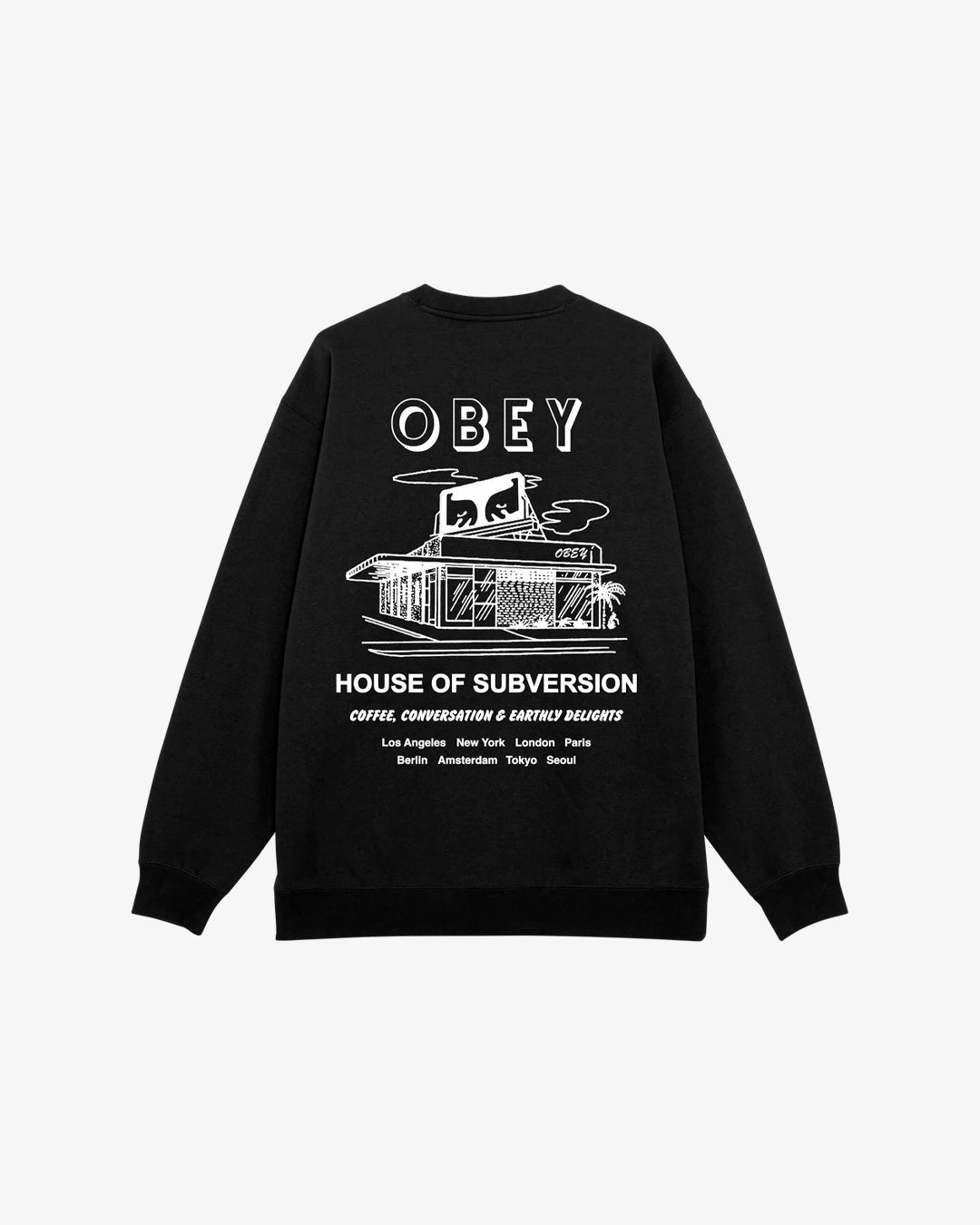 Obey House Of Subversion Crewneck
