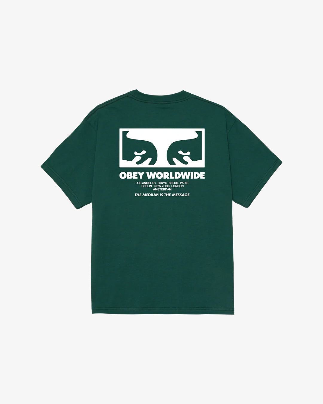 Obey The Medium Is The Message Tee