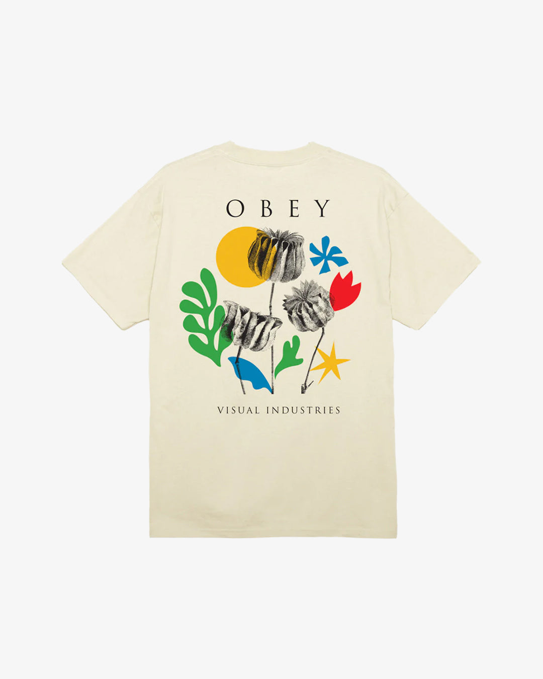Obey Flowers Papers Scissors Classic T-Shirt