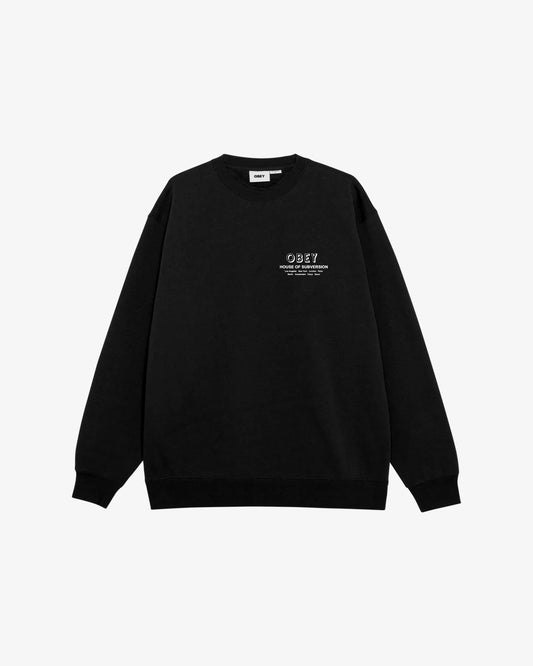 Obey House Of Subversion Crewneck