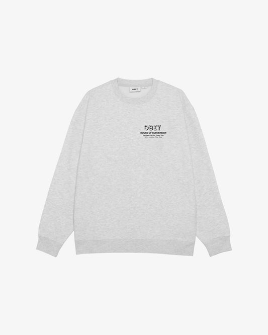 Obey House Of Subversion Crewneck