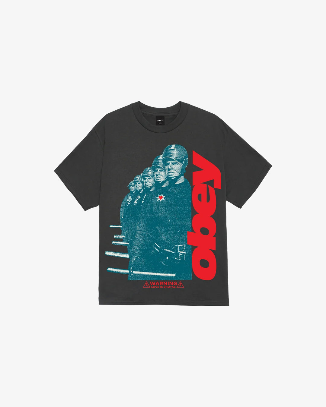 Obey Love Is Brutal Tee